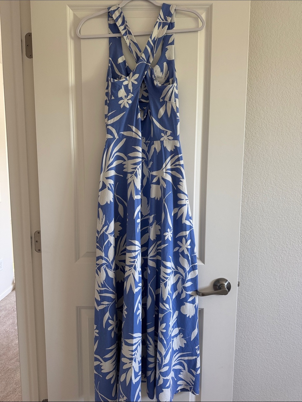 Pact Fit & Flare Open Back Maxi Dress - Picture 4 of 5